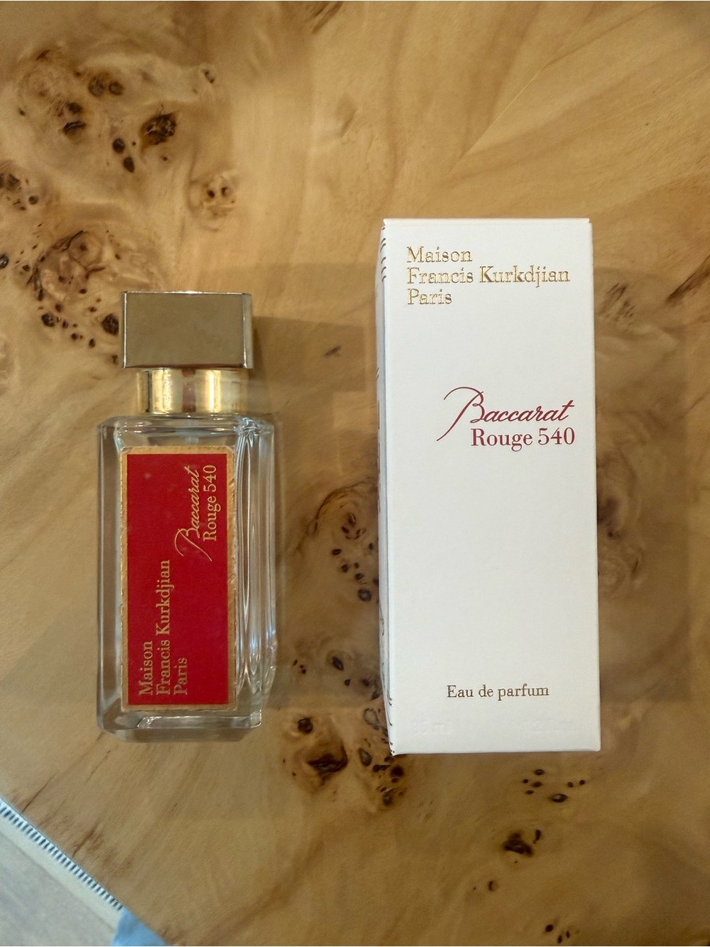 Maison Francis Kurkdjian Paris Baccarat Rouge EMPTY BOTTLE- Saks - Picture 12 of 12